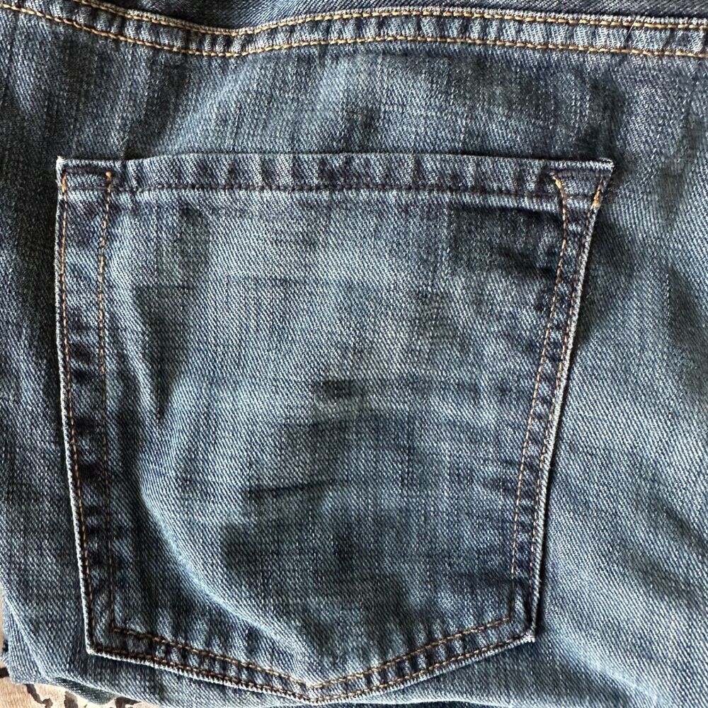 Naem Denim Co Brad Regular Straight Jeans 38x29 Dark Wash Casual Men's - Picture 12 of 12